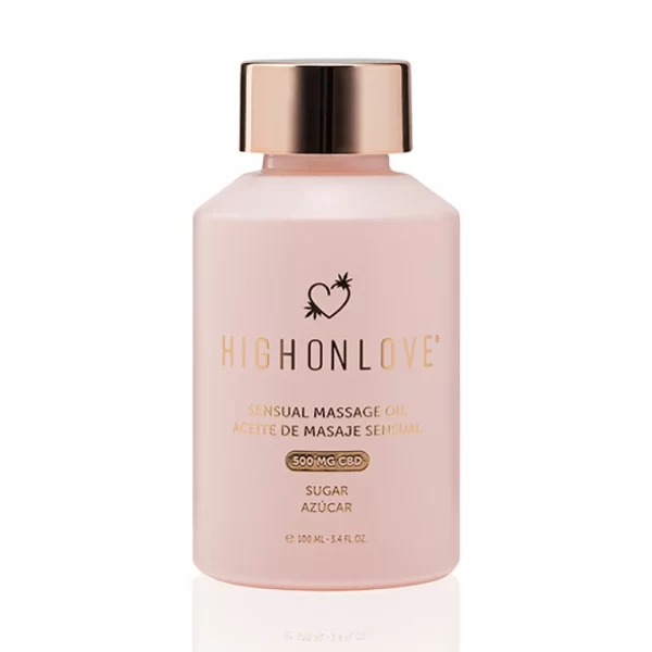<p>Elevate your self-care rituals with the HighOnLove CBD Massage Oil Sugar High 100ml – a sophisticated blend designed for those who appreciate the fusion of wellness and luxury. This limited edition model combines 500 mg of high-quality CBD with nourishing natural oils