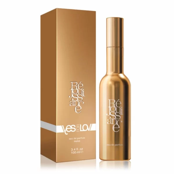 <p><strong>YESforLOV Eau de Parfum Rejouissance 100ml</strong> is a sophisticated fragrance designed for those who appreciate a unique blend of freshness and warmth. This elegant perfume opens with invigorating notes of tangy kaffir lime