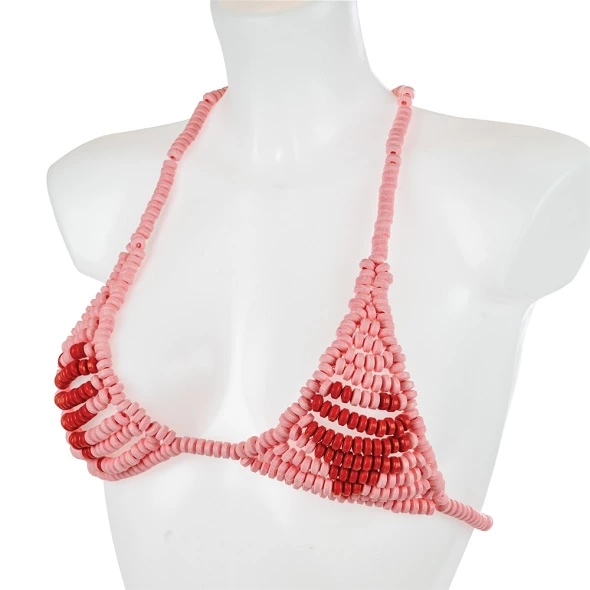 <p>Add a unique twist to your next celebration or themed evening with the Lovers Candy Edible Bra. Crafted from an array of pastel-colored