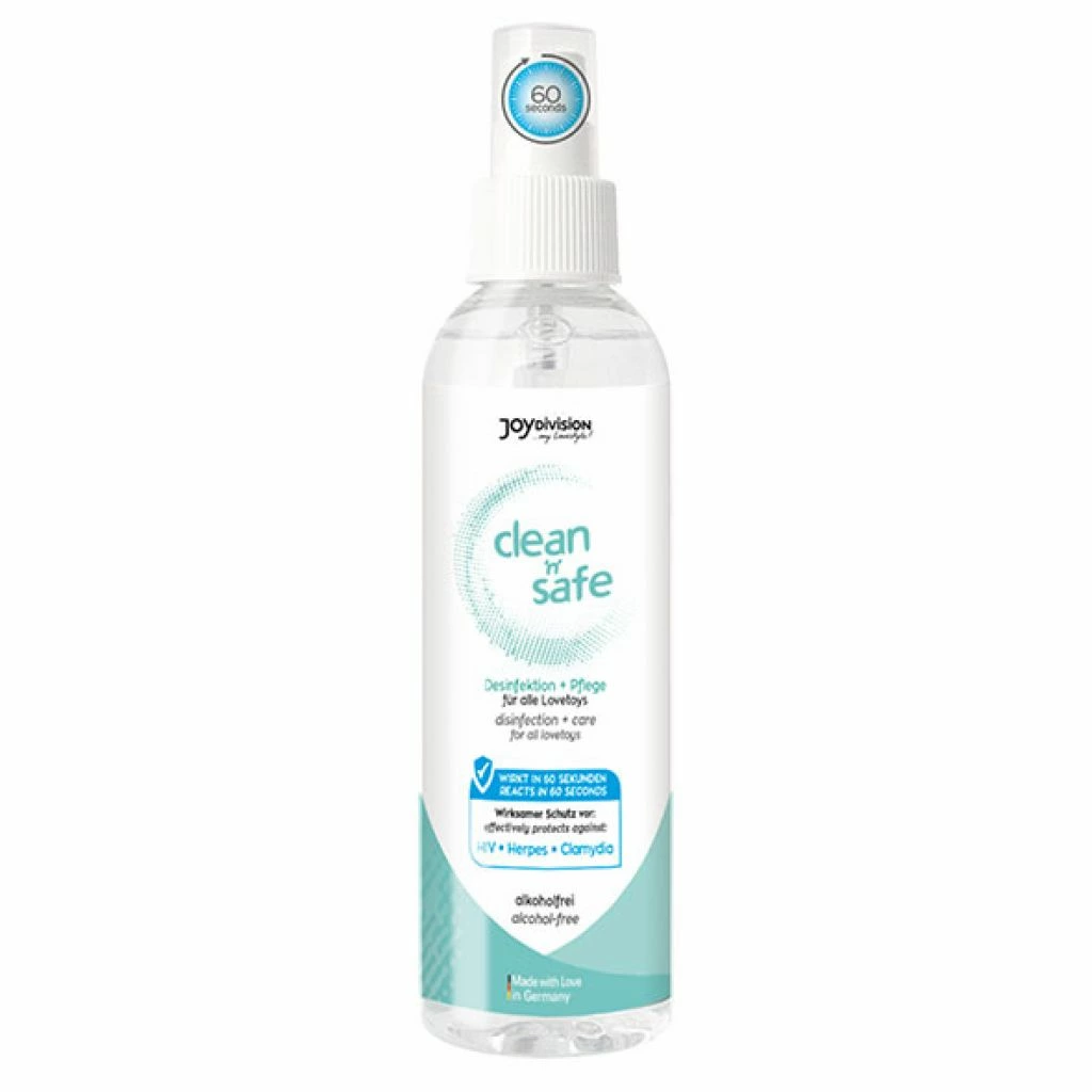 Joydivision Clean'n'Safe Hygiene Toy Cleaner Spray 100ml - Boutique Anelma Joydivision Clean'n'Safe Hygiene Toy Cleaner Spray 100ml
