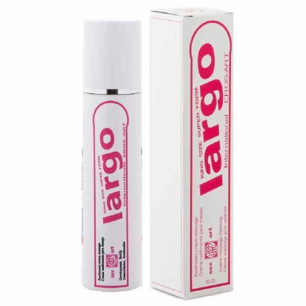 <b>EROS-ART Largo Long Cream 50ml</b> is a specialized cosmetic gel designed for men seeking to enhance the external appearance and firmness of intimate areas. Formulated with carefully selected ingredients