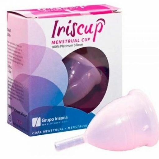 <b>IrisCup Small Pink Menstrual Cup with Free Sterilizer Bag</b><br><br>Discover a modern