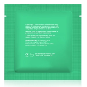 <b>CONFORTEX Gel Nature Water-Based Lubricant Single Dose 6ml</b> is expertly crafted to meet the highest standards of quality and safety
