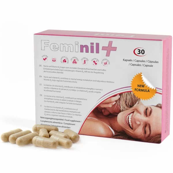 500 Cosmetics Feminil+ Womenâ€™s Wellness Supplement 30 Vegan Capsules