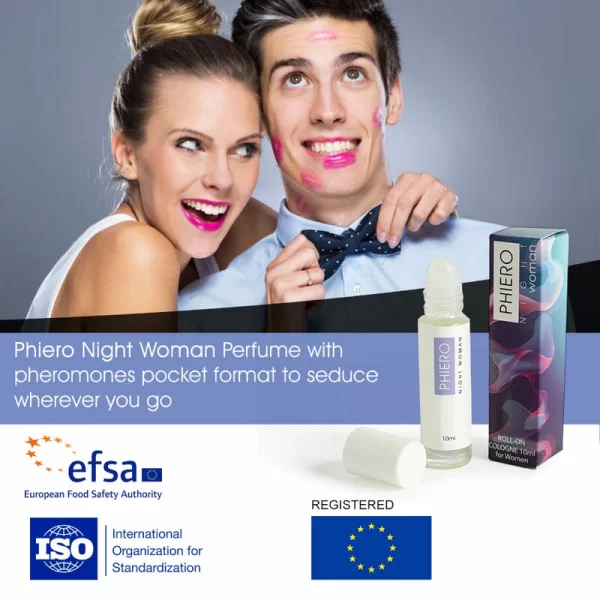 <strong>Discover the essence of confidence with 500 Cosmetics Phiero Night Woman Floral Pheromone Roll-On 10ml.</strong><br><br>Designed for modern women