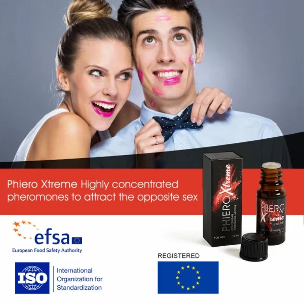 <b>500 Cosmetics Phiero Xtreme Concentrated Pheromone Formula 10ml Drops</b><br><br>Discover a new standard in confidence-boosting with the Phiero Xtreme Concentrated Pheromone Formula from 500 Cosmetics. This advanced