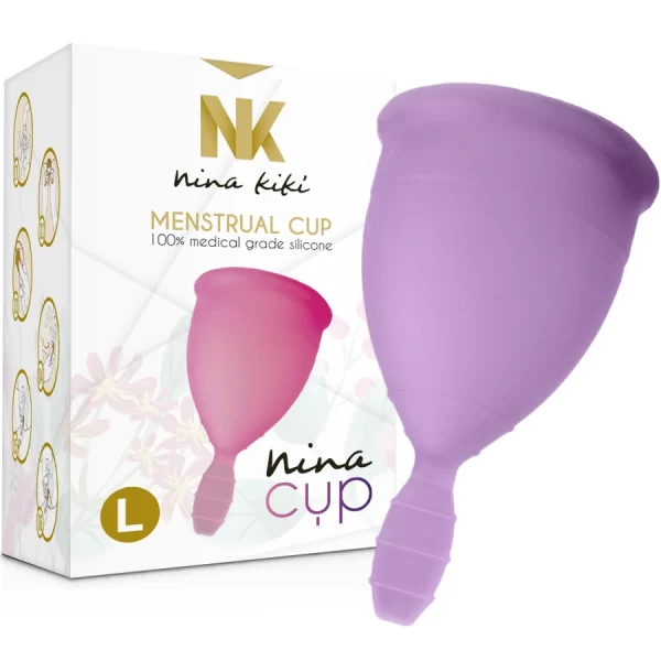 <h2>Experience Advanced Comfort & Sustainability – Nina Kiki Menstrual Cup Purple