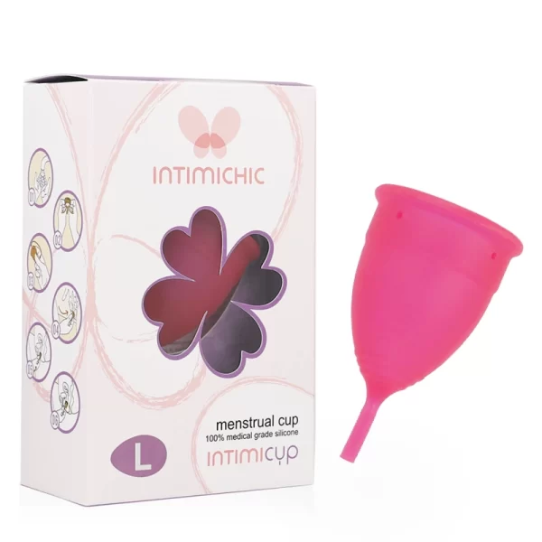 <h2>Intimichic Menstrual Cup L – Advanced Protection with Medical Grade Silicone</h2>