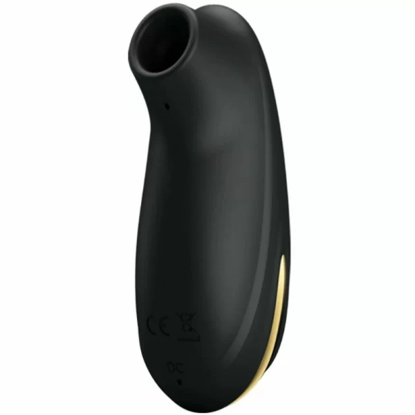 Pretty Love Smart Otis Sucking Stimulator Black & Gold USB Rechargeable