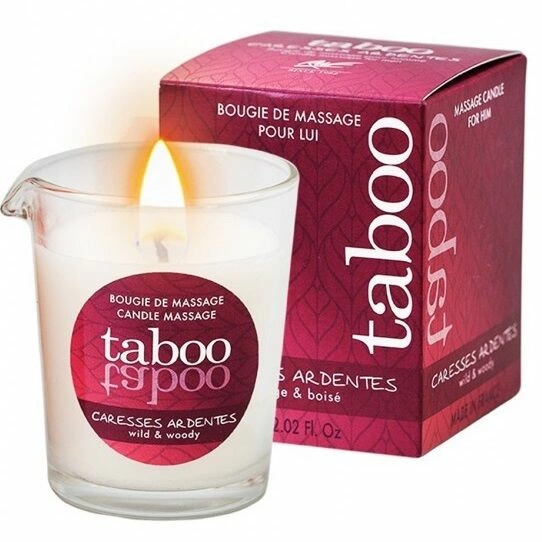 RUF Taboo Massage Candle for Him - Fern Aroma