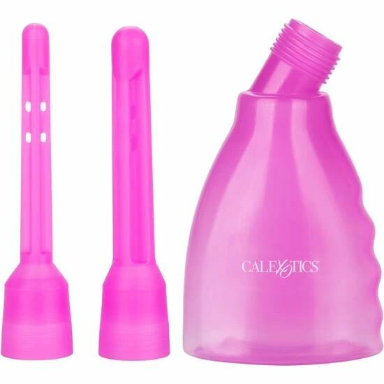 Toy Cleaners - Boutique Anelma <p>Experience a new level of cleanliness and confidence with the CalExotics Ultimate Douche Pink. Designed with user comfort and safety in mind
