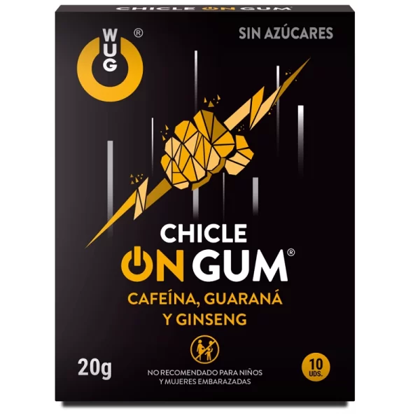 Ginseng & Guarana Energy Chewing Gum 10 pcs
