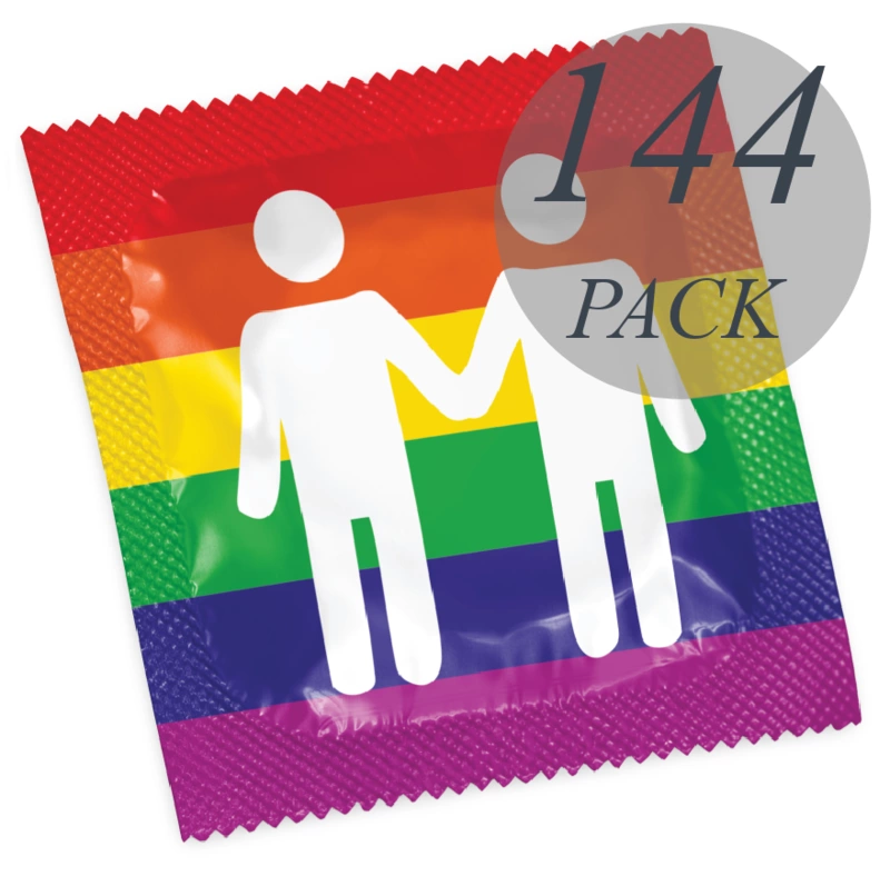 Pasante Pride 144-Pack Condoms - Natural Color - Boutique Anelma Pasante Pride 144-Pack Condoms - Natural Color