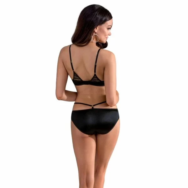 Casmir Lara Two-Piece Black Bikini Lingerie Set S/M European Design