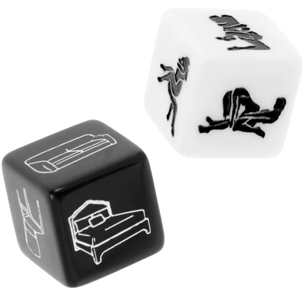 <b>Fetish Submissive Dice Set – Playful Scenario & Location Selector</b><br><br>Bring a spontaneous twist to your intimate adventures with the Fetish Submissive Dice Set. Designed for couples seeking to add a fun element of unpredictability