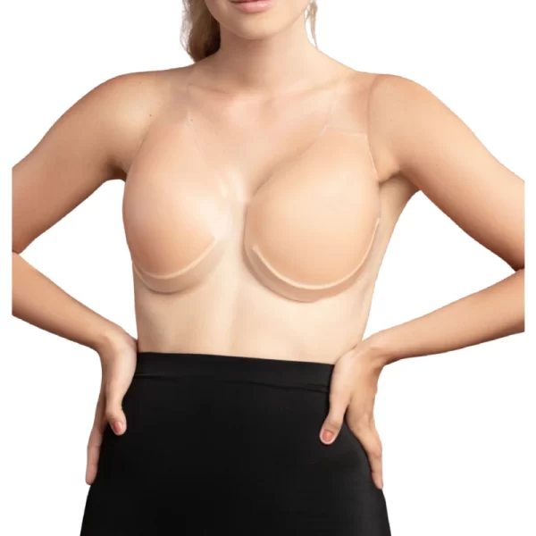 Bye Bra Sculpting Silikonowe PodnoÅ›niki Biustu Cup C z Przezroczystym Paskiem