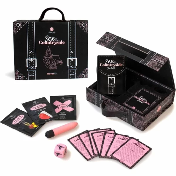 <strong>Secret Play Countryside Adventure Travel Set – Complete Couples Game Kit</strong><br><br>Embark on a memorable journey with the Secret Play Countryside Adventure Travel Set