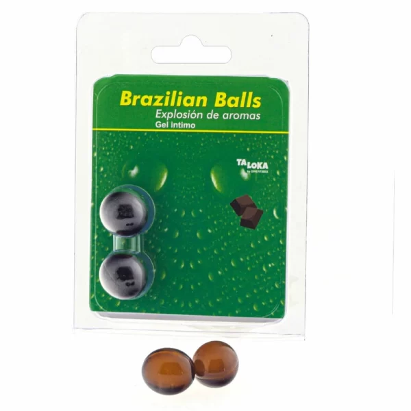 <h2>Taloka Brazilian Intimate Aroma Spheres – Chocolate Scented (2pcs)</h2>