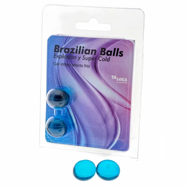 <h2>Taloka Brazilian Balls Cold Effect Intimate Massage Gel – 2 Pieces</h2>