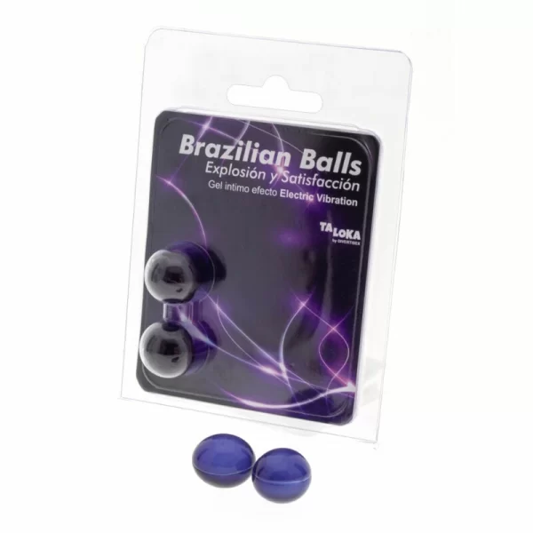 <h2>Taloka Electric Effect Gel Balls – 2 pcs Intimate Massage Spheres</h2>
