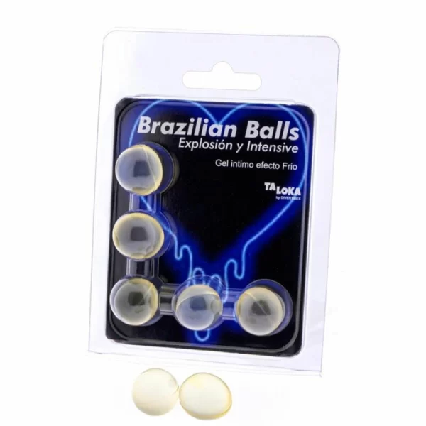 <h2>Taloka Cold Vibration Brazilian Massage Balls 5-Pack – Innovative Cooling Effect Gel</h2>