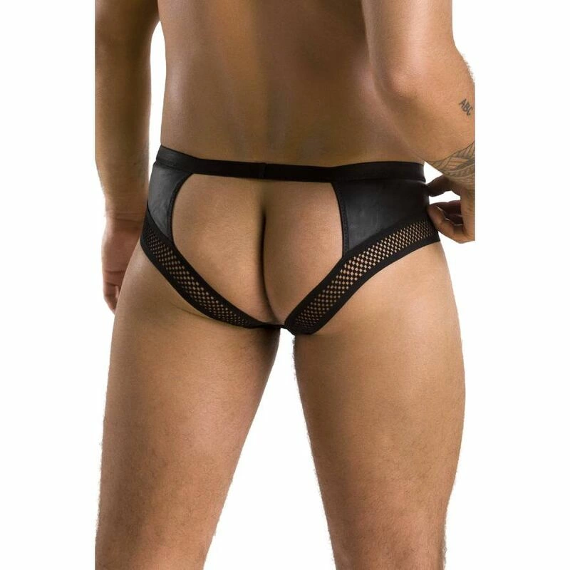 EU - Boutique Anelma Passion 030 Open Slip TOM Black S/M - Modern European Lingerie