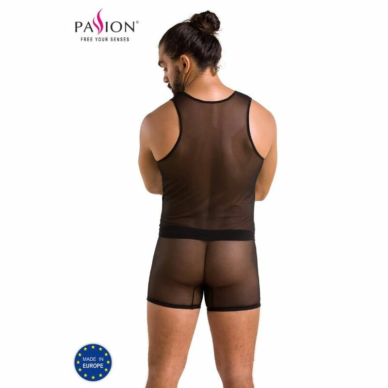 Passion Oscar komplet bielizny czarny S/M certyfikat Oeko-Tex - Boutique Anelma Passion Oscar Set Black S/M - Elegant Lingerie with Oeko-Tex Materials