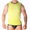 Macho T-shirt mÄ™ski sportowy Å¼oÅ‚ty S/M elastyczny lekki