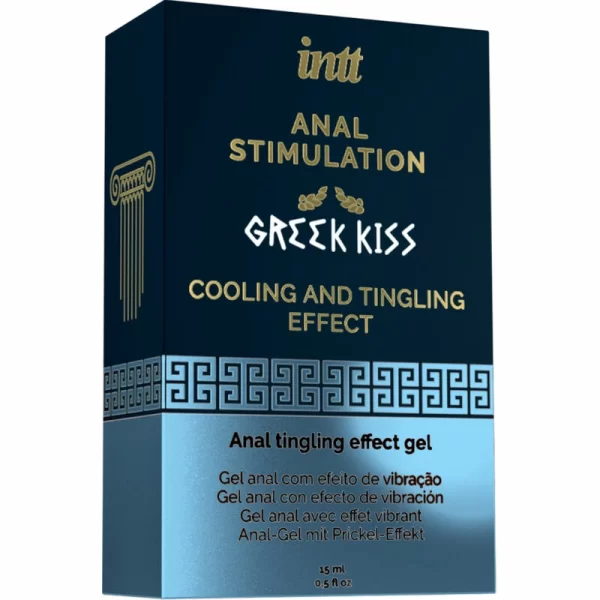 <b>INTT Greek Kiss Intimate Gel 15ml – Cooling & Vibrating Formula with Mint Aroma</b><br><br>Discover a new level of comfort and freshness in your intimate moments with the INTT Greek Kiss Intimate Gel. This innovative gel is expertly designed for personal care