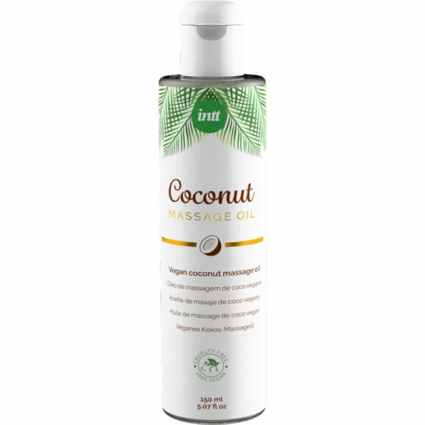 <p>Discover the INTT Vegan Massage Oil with Coconut Aroma – a premium body care solution designed for those seeking both relaxation and nourishment. Crafted with a blend of sweet almond oil and sunflower oil