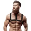 Fetish Submissive Attitude - UprzÄ…Å¼ na klatkÄ™ piersiowÄ… z eko-skory