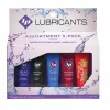 <h2>ID Juicy Lube Assorted Water-Based Lubricant Tubes 5x12ml Sugar-Free</h2>