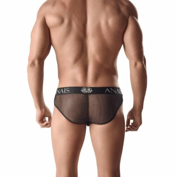 ANAIS MEN ARES Slip XL - Leather & Mesh Comfort Shorts