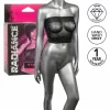 CalExotics Radiance Bandeau Top Mesh Rhinestone Universal Size Black - Boutique Anelma CalExotics Radiance Bandeau top siateczkowy z kryształkami uniwersalny