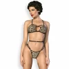 Chilirose CR 4497 Bikini Leopard S/M - Regulowany