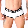 Macho MS30BL Halka mÄ™ska biaÅ‚a L - klasyczny kroj