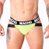 Macho MX28FA Jockstrap Å¼oÅ‚ty S - anatomiczny