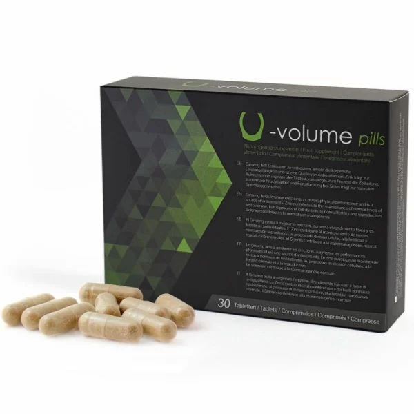 <h2>500 Cosmetics U-Volume Advanced Formula for Male Vitality - 30 Capsules</h2>
