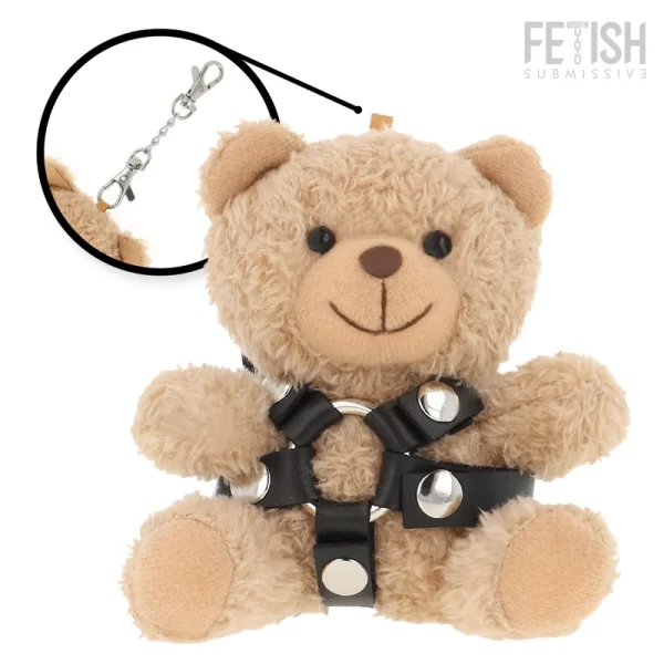<b>Fetish Submissive Bongo Plush Bear â€“ Unique Collectible Plush with Designer Accessories</b><br><br>Discover the Bongo model from the exclusive Fetish Submissive teddy bear collection â€“ a playful reinterpretation of the classic plush bear