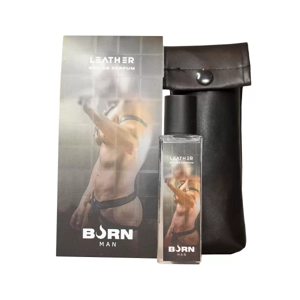 Burn Leather Menâ€™s Perfume 20 ml - Sophisticated Woody Fragrance