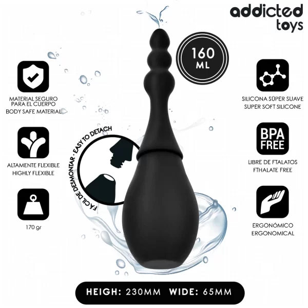 <h2>Addicted Toys Model 4 Silicone Travel Cleaner 160ml â€“ Compact Hygiene System</h2>