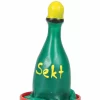 Condomerie Hand-Painted Decorative Condom Champagne Motif Latex Art