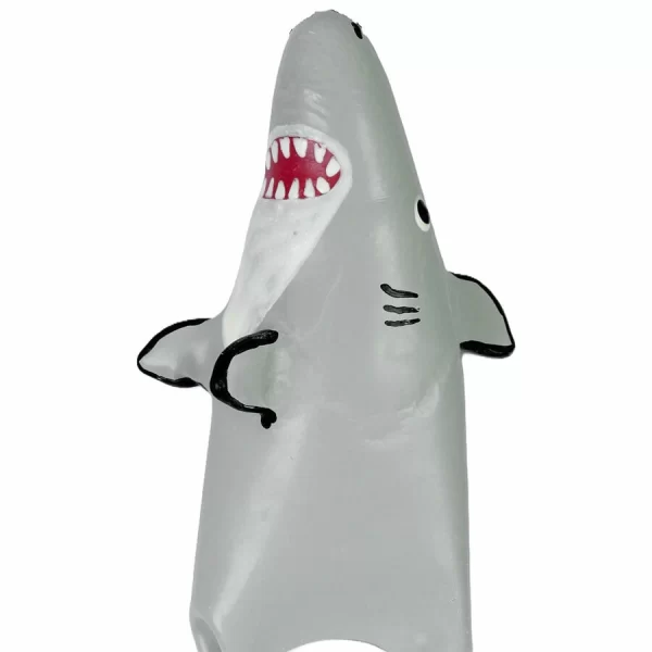 <h2>CONDOMERIE Hand-Painted Shark Design XL Decorative Latex Cover</h2>