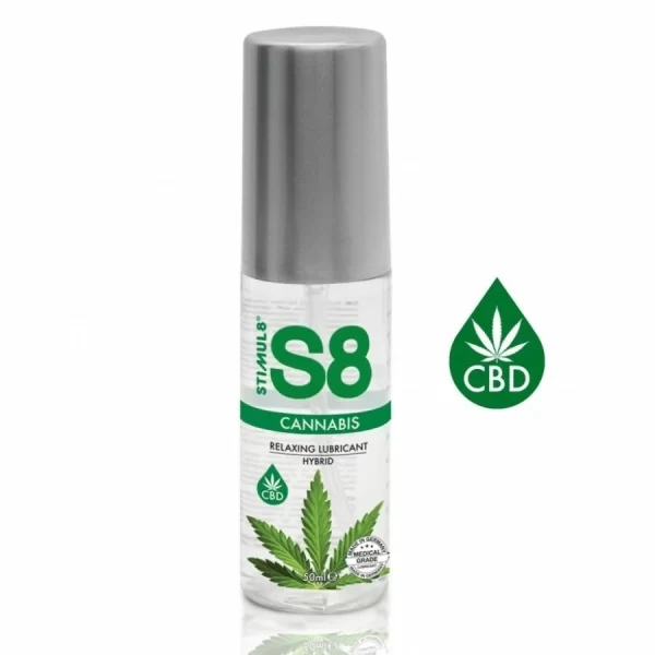 <h2>STIMUL8 S8 Hybrid Intimate Lubricant Cannabis 50ml – Advanced Comfort & Durability</h2>