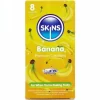 <h2>Skins Banana Premium Condoms 8-Pack – Scented