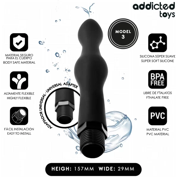 <h2>Addicted Toys Model 3 Intimate Hygiene Cleaner with Universal Adapter</h2>