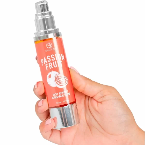 <p>Discover an innovative 2-in-1 solution designed to elevate your wellness rituals. The Secret Play Warming Effect Lubricant & Massage Gel in delightful Passion Fruit fragrance provides both a gentle warming sensation and a silky-smooth texture