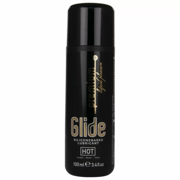<b>HOT Premium Silicone Glide 100ml – Advanced Silicone-Based Intimate Lubricant</b><br><br>