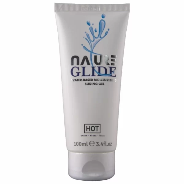 <strong>HOT Nature Glide Water-Based Lubricant 100ml – Neutral Formula