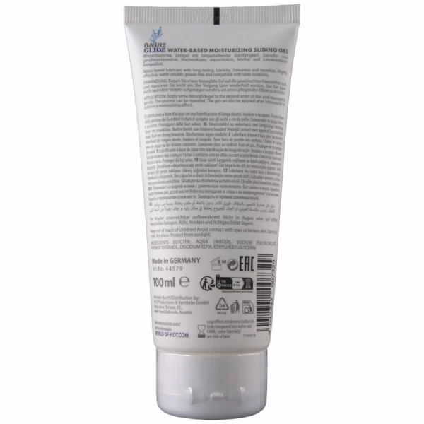 Long-Lasting</strong><br><br>Experience advanced care and comfort with the HOT Nature Glide Water-Based Lubricant